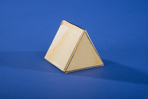 Polyhedron Model by Martin Berman, Trigonal Prism