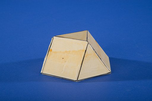 Polyhedron Model by Martin Berman, Triangular Cupola