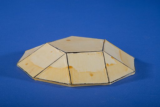 Polyhedron Model by Martin Berman, Pentagonal Cupola