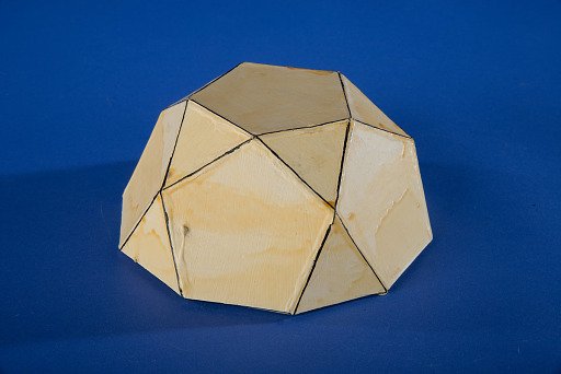 Polyhedron Model by Martin Berman, Pentagonal Rotunda