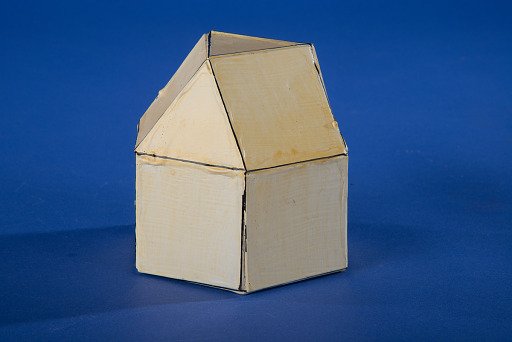 Polyhedron Model by Martin Berman, Elongated Triangular Cupola