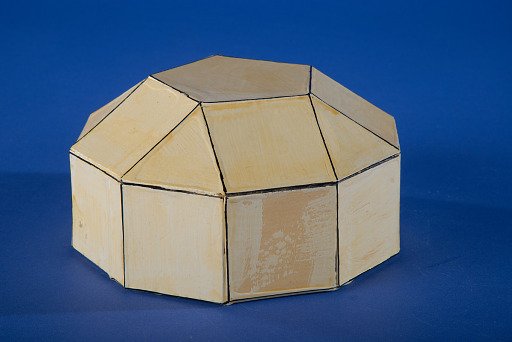 Polyhedron Model by Martin Berman, Elongated Pentagonal Cupola