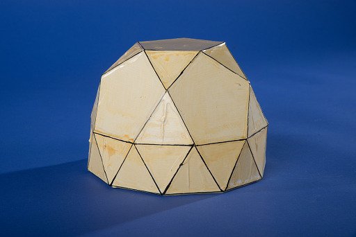 Polyhedron Model by Martin Berman, Gyroelongated Pentagonal Rotunda