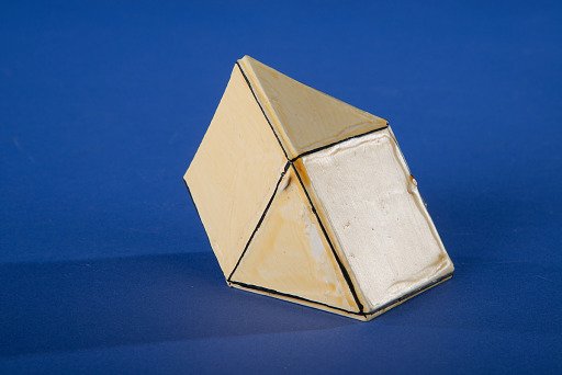 Polyhedron Model by Martin Berman, Gyrobifastigium