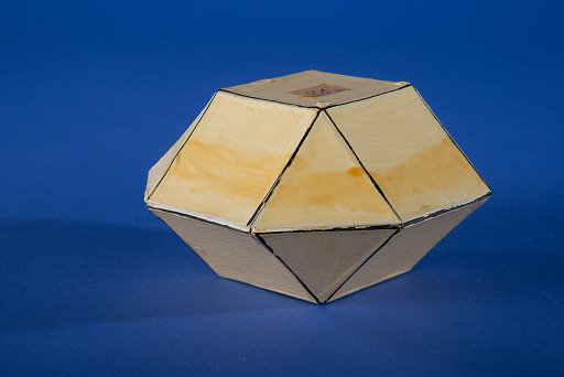 Polyhedron Model by Martin Berman, Square Orthobicupola