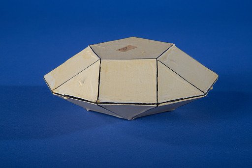 Polyhedron Model by Martin Berman, Pentagonal Gyrobicupola