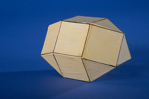 Polyhedron Model by Martin Berman, Elongated Triangular Orthobicupola
