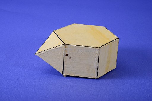 Polyhedron Model by Martin Berman, Augmented Hexagonal Prism