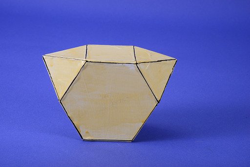 Polyhedron Model by Martin Berman, Metabiaugmented Hexagonal Prism