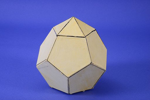Polyhedron Model by Martin Berman, Augmented Dodecahedron