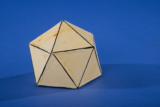 Polyhedron Model by Martin Berman, Metabidiminished Icosahedron
