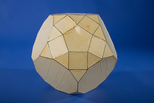 Polyhedron Model by Martin Berman, Augmented Truncated Dodecahedron