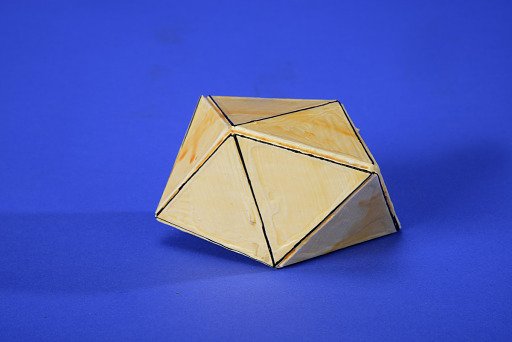 Polyhedron Model by Michael Berman, Snub Disphenoid