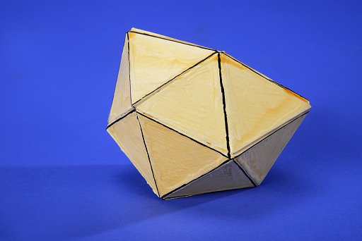 Polyhedron Model by Michael Berman, Augmented Sphenocorona