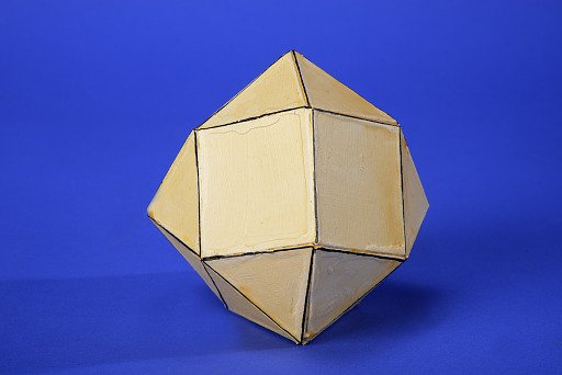 Polyhedron Model by Michael Berman, Disphenocingulum