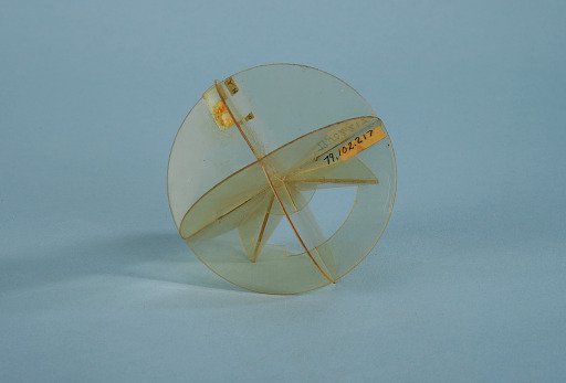 Geometric Model by A. Harry Wheeler, Congruent, Symmetric Spherical Traingles