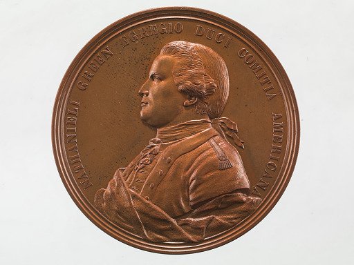 Nathanael Greene at Eutaw Springs, United States, 1781 (U.S. Mint copy dies)