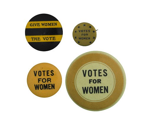 Button, "Votes for Women"