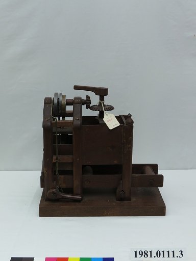 patent model, brick machine