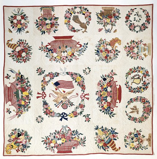 1845 - 1852 Baltimore Album Quilt