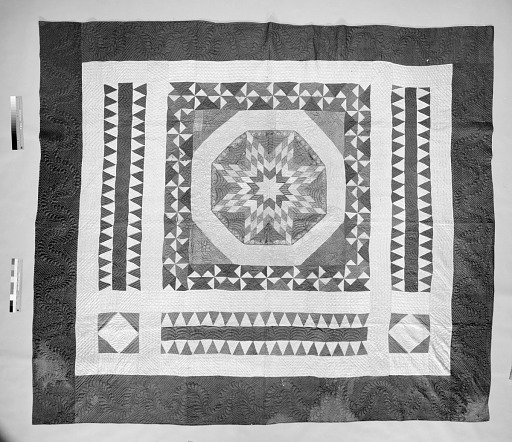 1835 - 1845 Quaker Trousseau Pieced Quilt