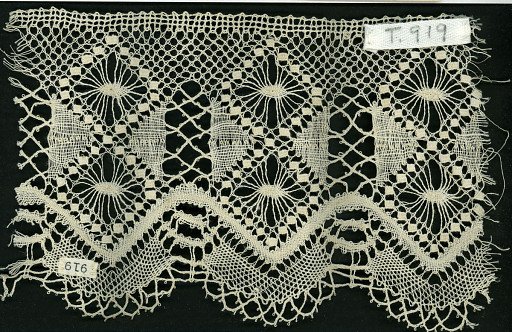 Wide Torchon Bobbin Lace Edging Made in China