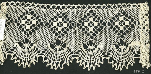 Wide Bobbin Lace Border Made in China