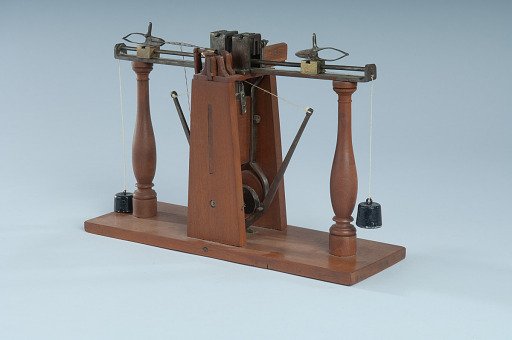 1842 - John J. Greenough's Patent Model of a Sewing Machine