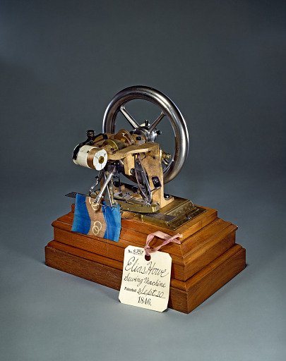 1846 - Elias Howe Jr.'s Sewing Machine Patent Model