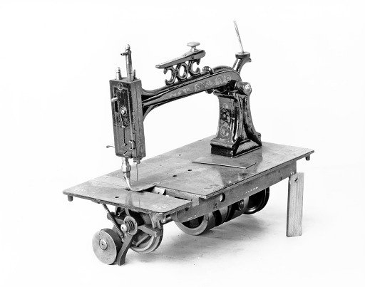 1863 - Amasa Howe's Sewing Machine Patent Model