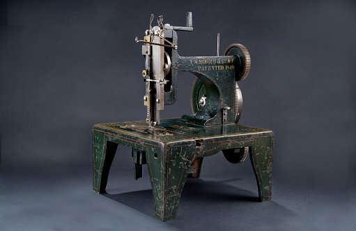 Sewing Machine Patent Model; Isaac Singer, 1855