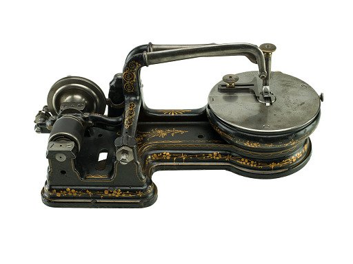 1873 - Helen A. Blanchard's Sewing machine Patent Model (buttonhole)