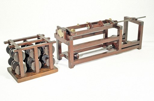 1838 Day's Patent Model of a Cordage Machine