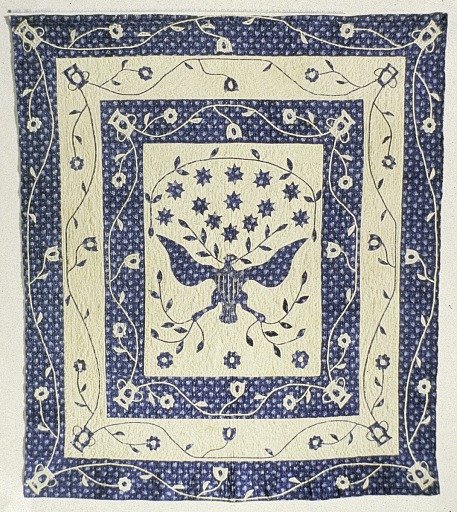 1825 - 1840 Susan Strong's "Great Seal" Quilt