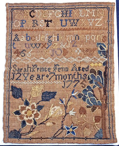 Sarah Prince Fenn's Sampler