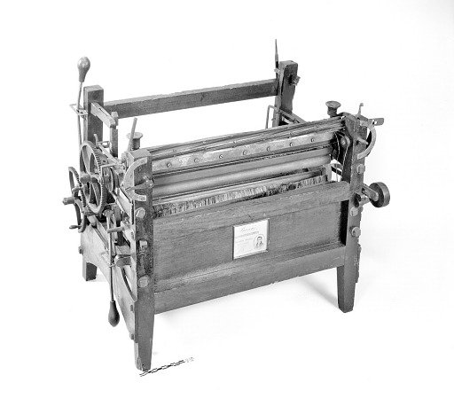 1838 Parsons's Patent Model of a Cloth Shearing Machine