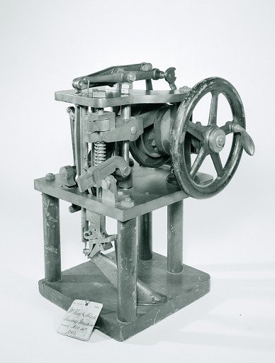1864 - McKay & Blake, Sewing machine Patent model