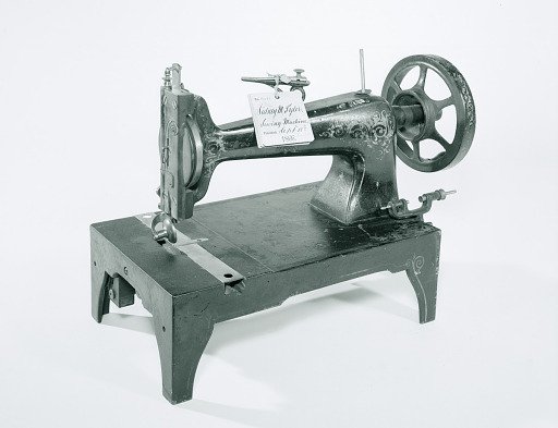 1866 - Sidney M. Tyler, Sewing machine Patent model