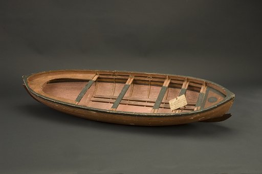 Patent Model, Method of Building Wood Boats