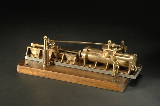 Model, Horizontal Steam Steering Engine, late 19th century