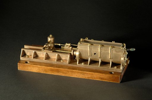 Model, Horizontal Steam Steering Engine, late 19th century