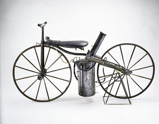 Roper Steam Velocipede, about 1869