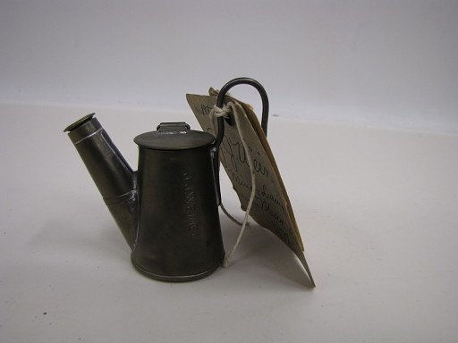 Oil-Wick Miner’s Lamp Patent Model