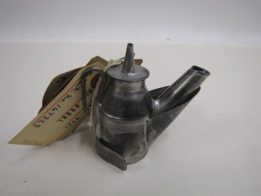 Oil-Wick Miner’s Lamp Patent Model