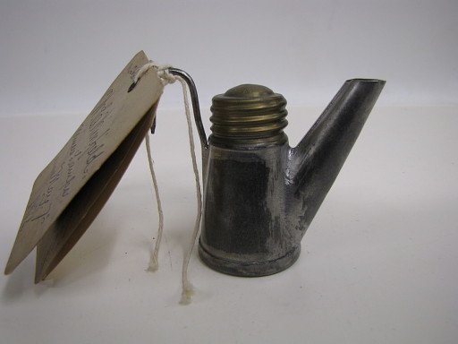 Oil-Wick Miner’s Lamp Patent Model