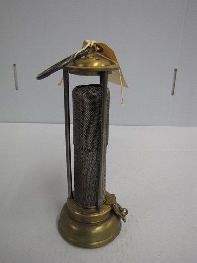 Safety Lamp Patent Model