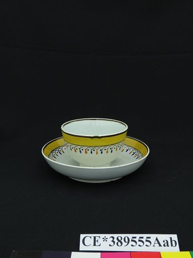 bowl, tea; saucer