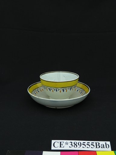 bowl, tea; saucer
