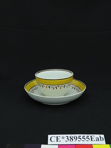bowl, tea; saucer