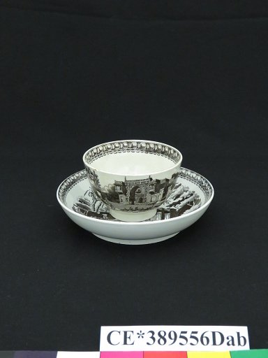 bowl, tea; saucer